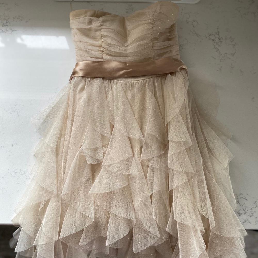Strapless dress
